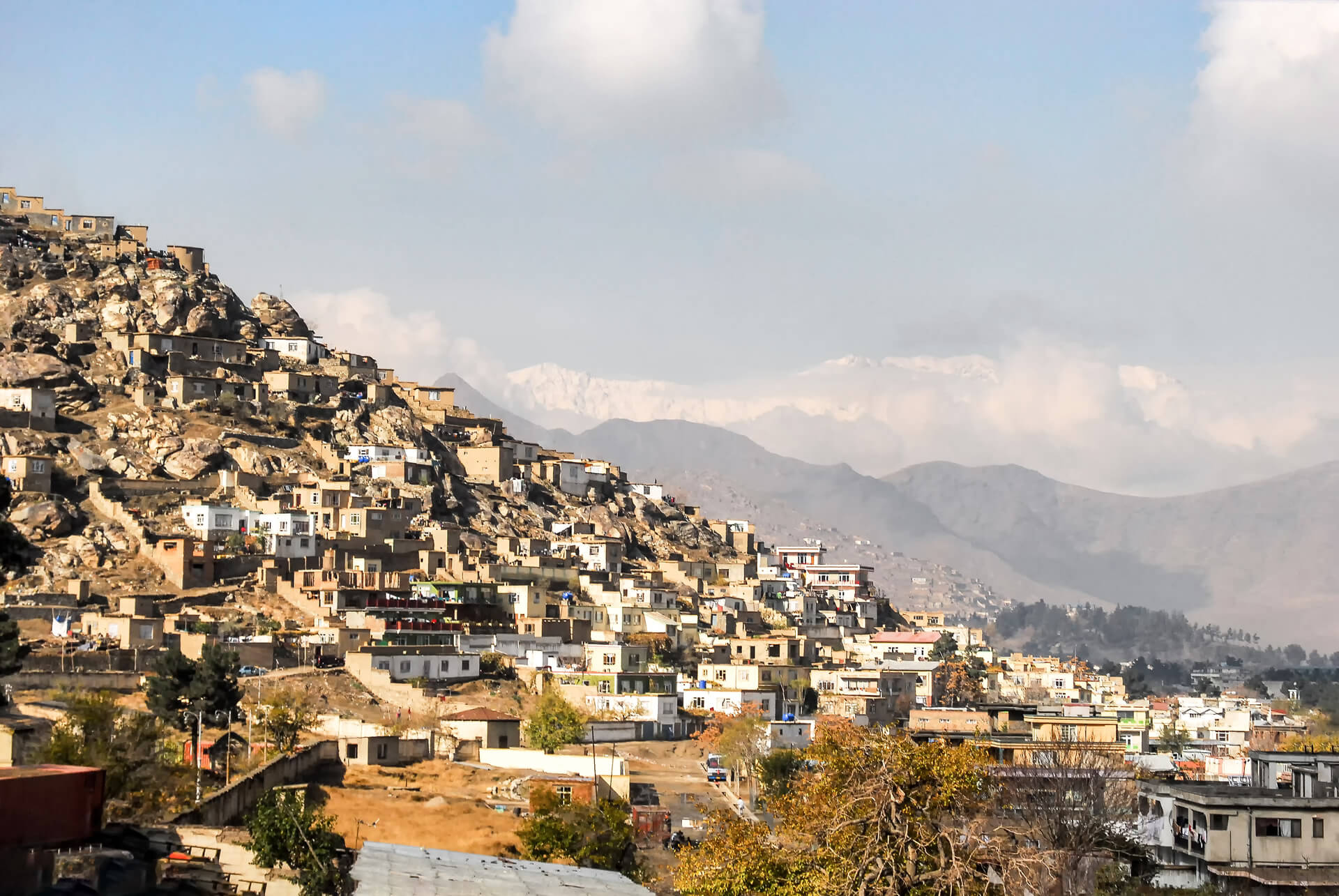 Informal colonies en Kabul